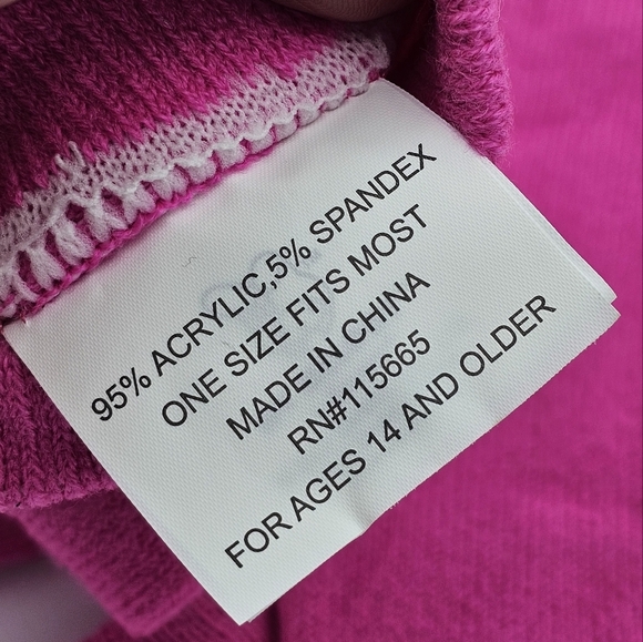 Sanrio My Melody Pink 3D Fingerless Arm Warmer Mittens Gloves - Picture 8 of 8